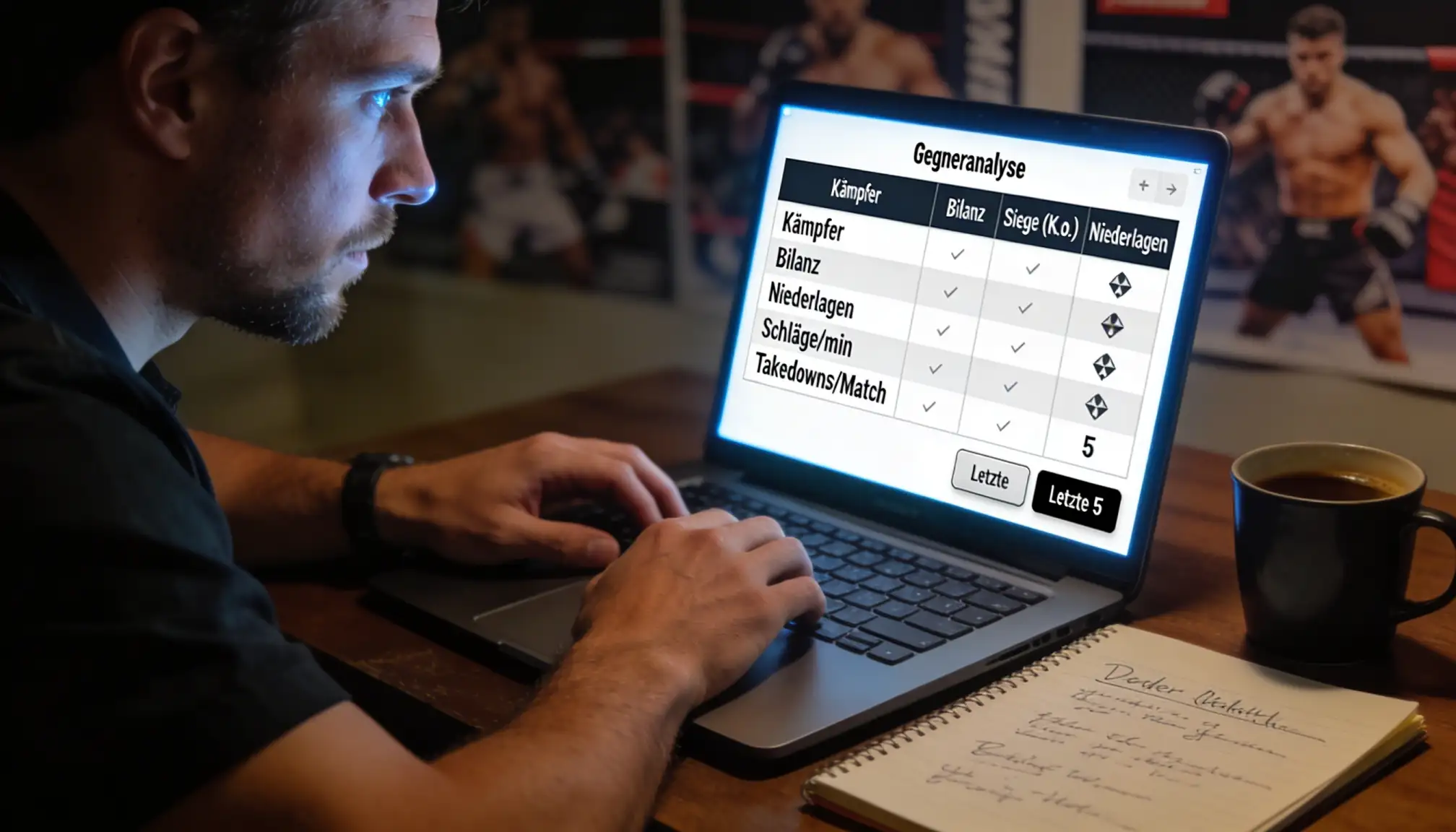 MMA Wetten Strategie - Kampfanalyse und Value-Betting Konzepte